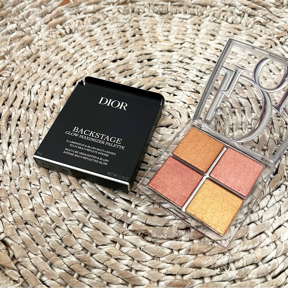 New Dior Backstage Glow Maximizer Face Palette 005 Sunlit Amber Glow - Picture 3 of 4